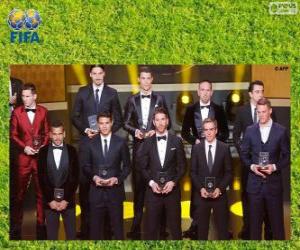 пазл FIFA / FIFPro World XI 2013